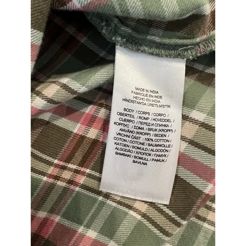 Lauren Ralph Lauren‎ (2) Plaid Shirt Dress-Preppy-Equestrian-Cottagecore-Country